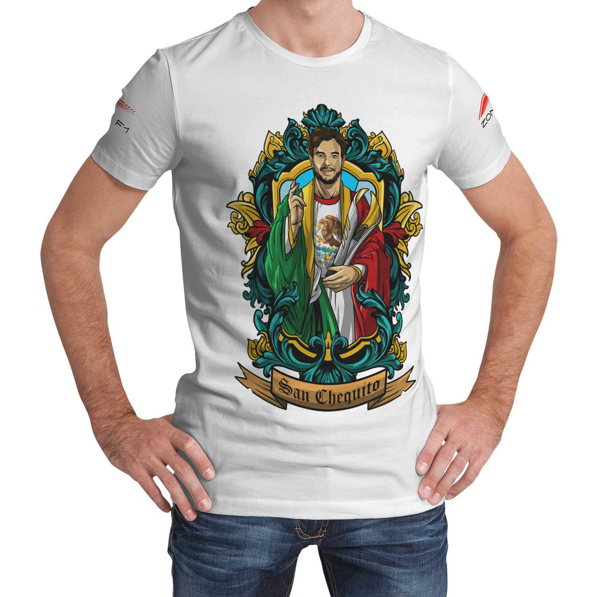 Camiseta AOP - San Chequito Deluxe